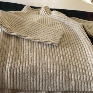 NEW Theory mock turtleneck sweater size L